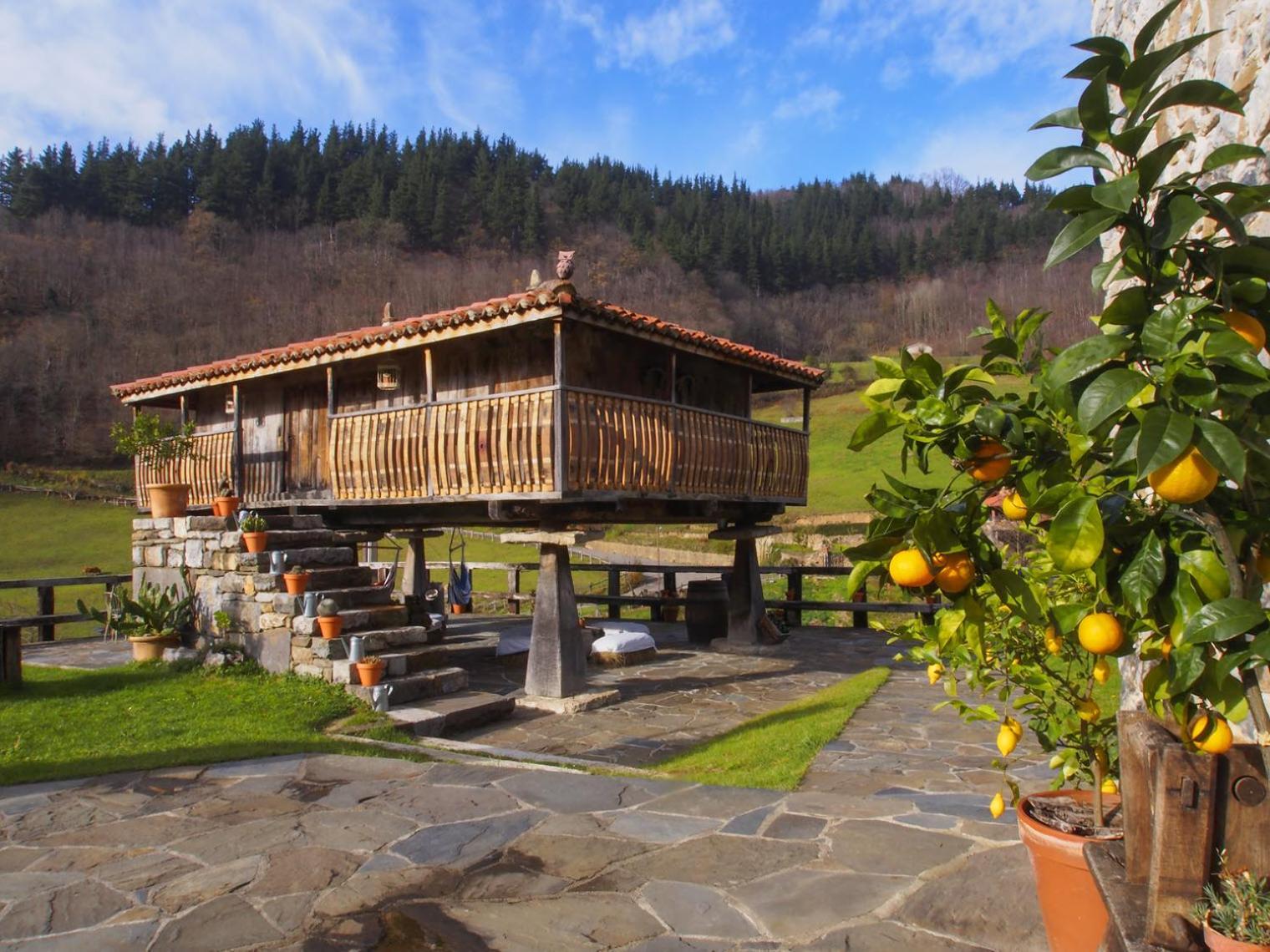 Casona De El Castaniu Hotell Serrapio Exteriör bild
